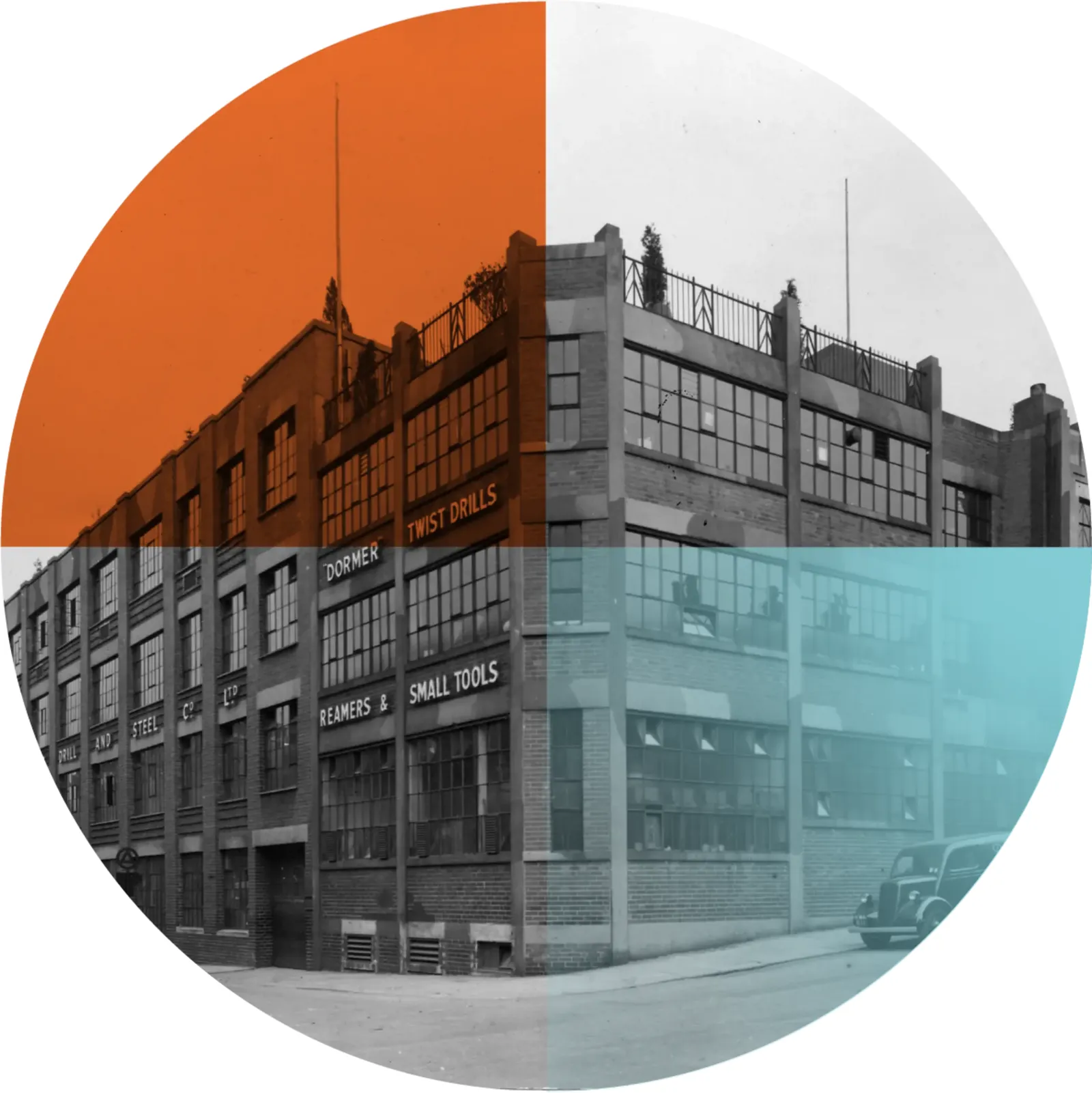 Fabrica Dormer din Sheffield, fotografie de arhivă